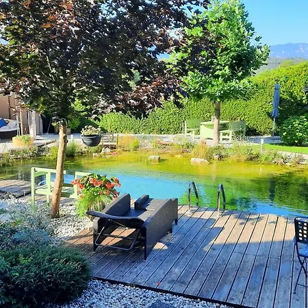 Garden Paradise - Garden, Pond And Castle View * Bled