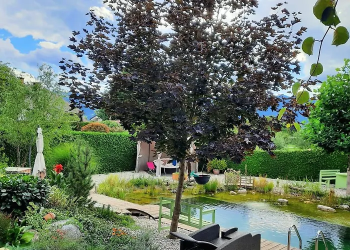 Garden Paradise - Garden, Pond And Castle View