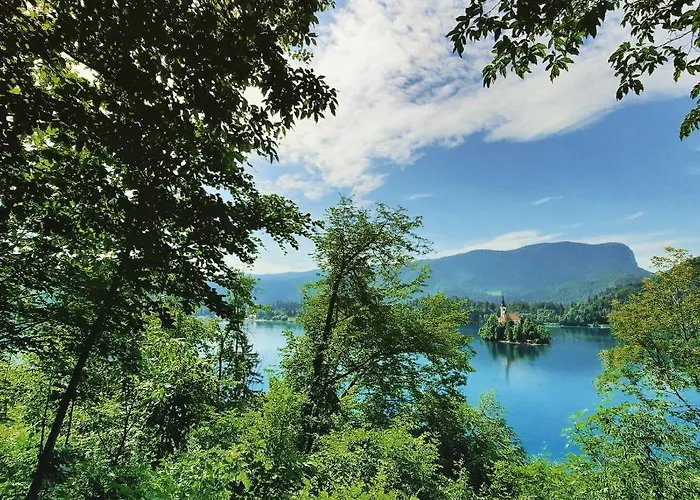 Garden Paradise - Garden, Pond And Castle View ブレッド